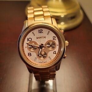 New Women's Santini Rose Gold fashion watch